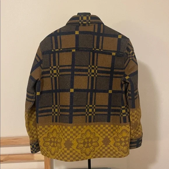 Women’s blanket wool overshirt size medium - Picture 5 of 8